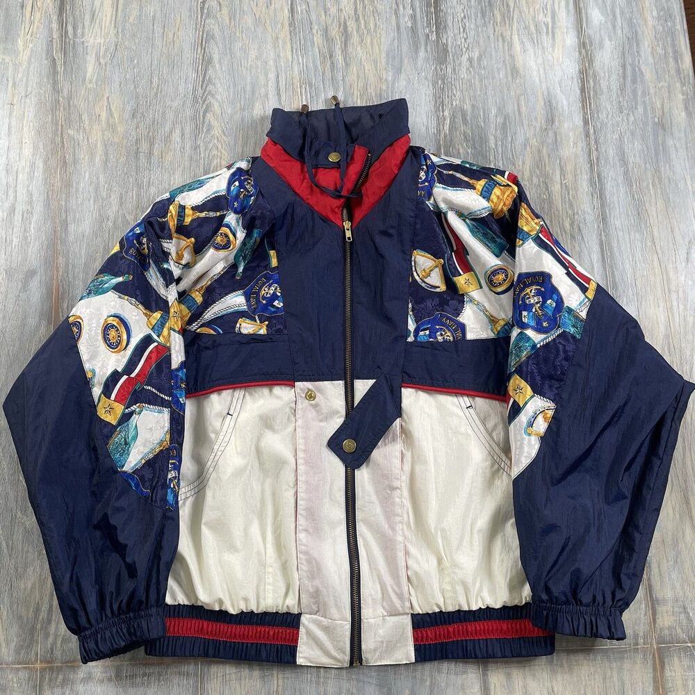 Vintage RE Sport By River Edge Nautical Jacket